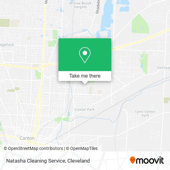 Natasha Cleaning Service map