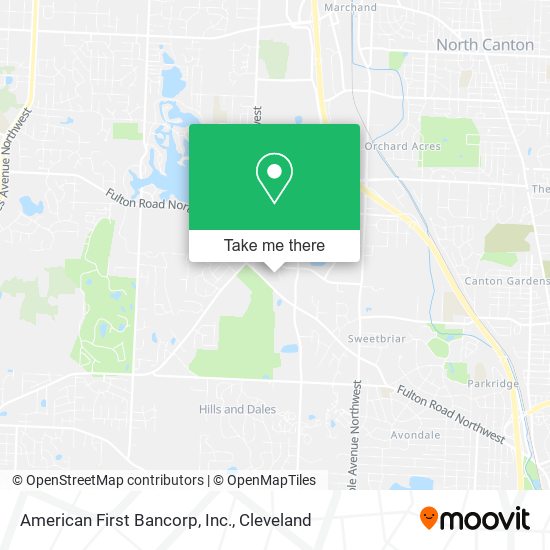 American First Bancorp, Inc. map