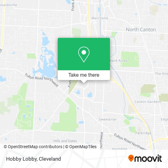 Mapa de Hobby Lobby