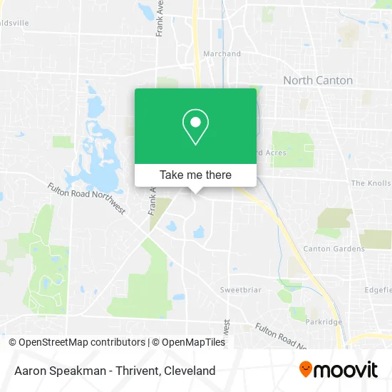 Aaron Speakman - Thrivent map
