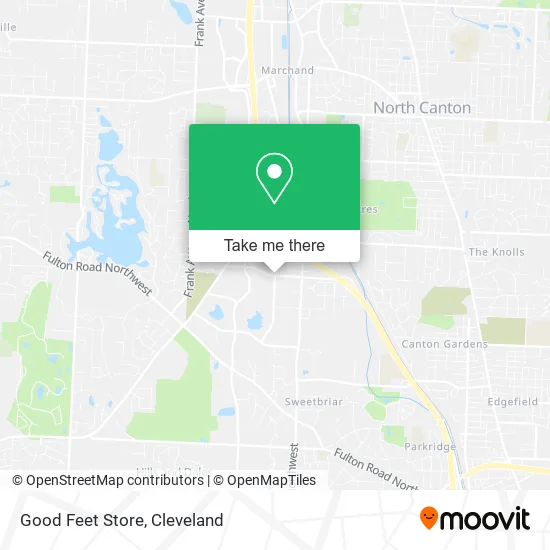 Good Feet Store map