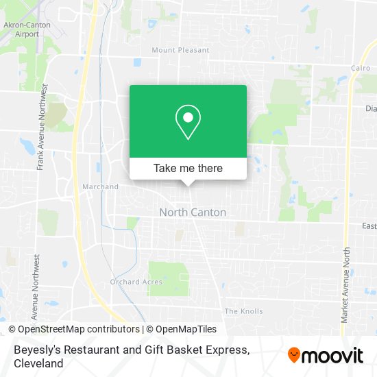 Beyesly's Restaurant and Gift Basket Express map