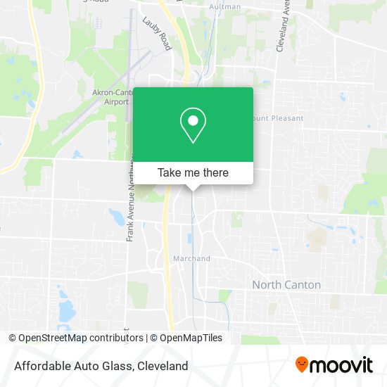 Affordable Auto Glass map
