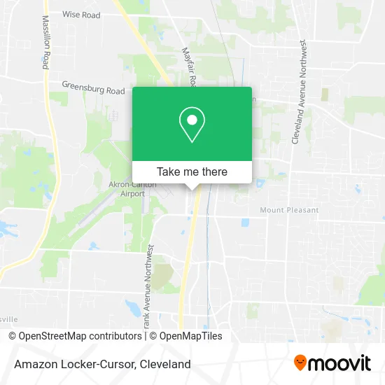 Amazon Locker-Cursor map