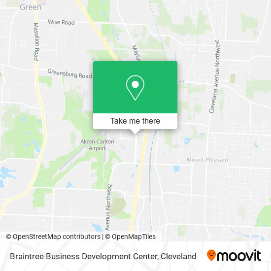 Braintree Business Development Center map