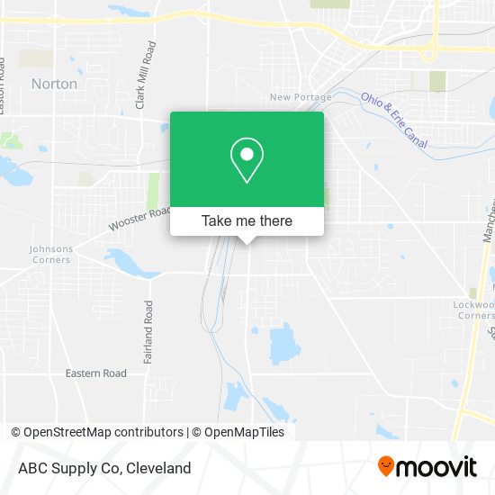 Mapa de ABC Supply Co