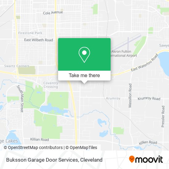 Buksson Garage Door Services map