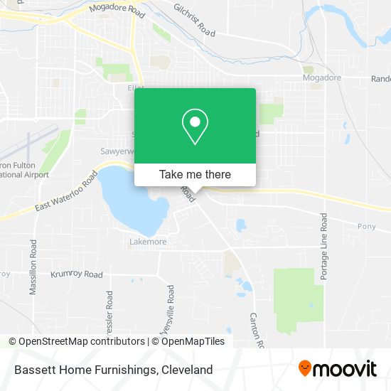 Bassett Home Furnishings map