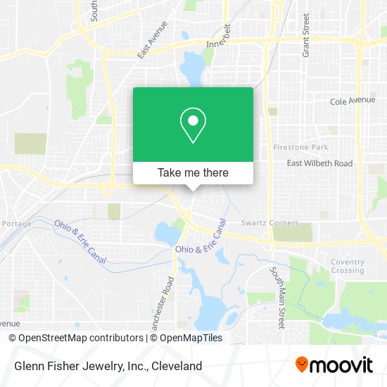 Glenn Fisher Jewelry, Inc. map