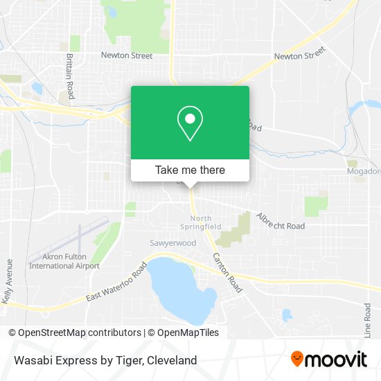 Mapa de Wasabi Express by Tiger