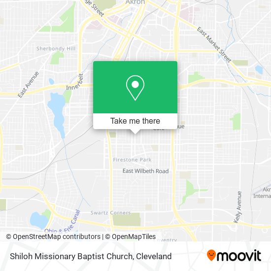 Shiloh Missionary Baptist Church map