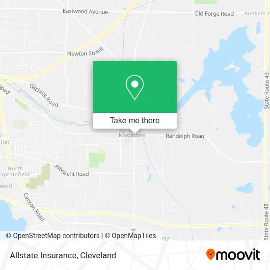 Allstate Insurance map
