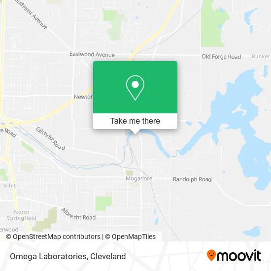 Omega Laboratories map