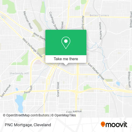PNC Mortgage map