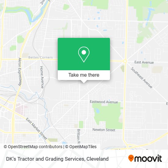 DK's Tractor and Grading Services map