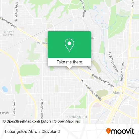 Leeangelo's Akron map