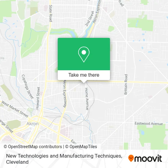 New Technologies and Manufacturing Techniques map