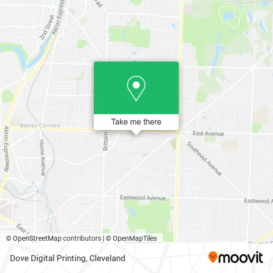 Dove Digital Printing map