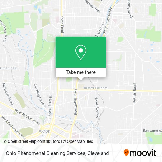 Mapa de Ohio Phenomenal Cleaning Services