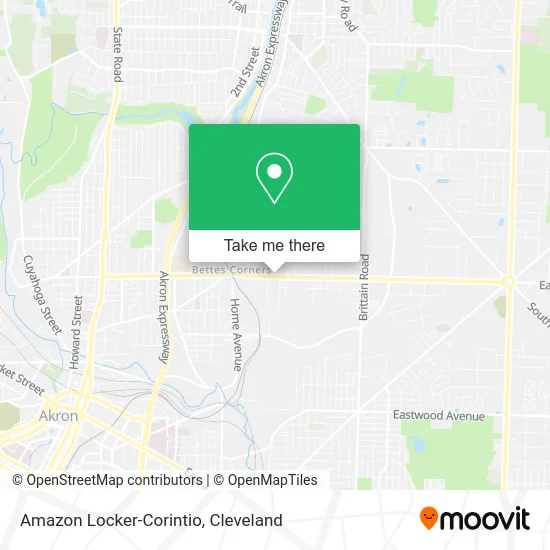 Amazon Locker-Corintio map