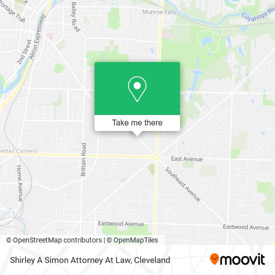 Mapa de Shirley A Simon Attorney At Law