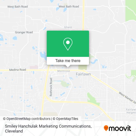 Smiley Hanchulak Marketing Communications map
