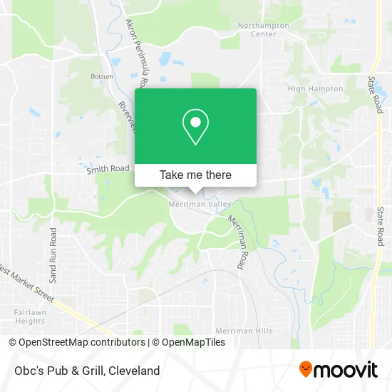 Obc's Pub & Grill map