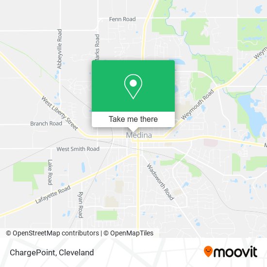 ChargePoint map