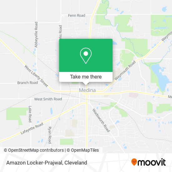 Mapa de Amazon Locker-Prajwal