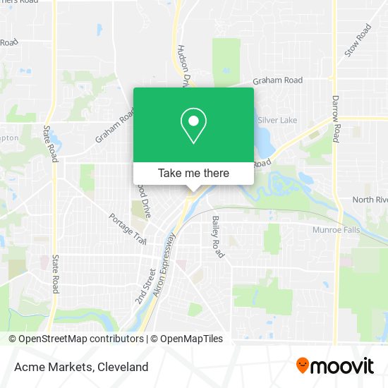 Mapa de Acme Markets