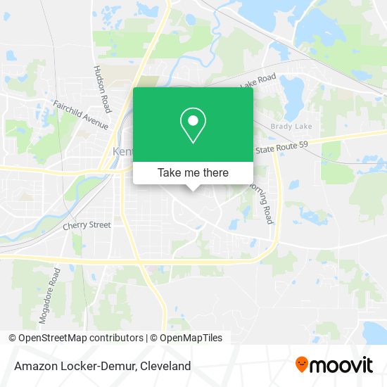 Mapa de Amazon Locker-Demur