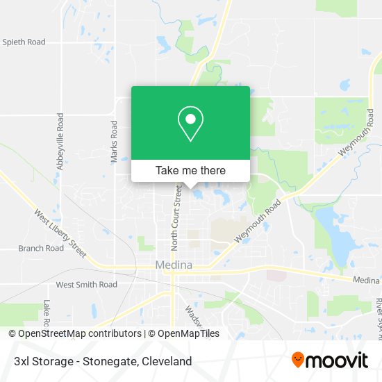 3xl Storage - Stonegate map