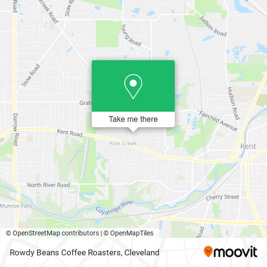 Mapa de Rowdy Beans Coffee Roasters