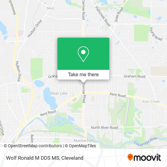 Wolf Ronald M DDS MS map