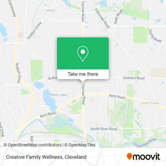 Creative Family Wellness map