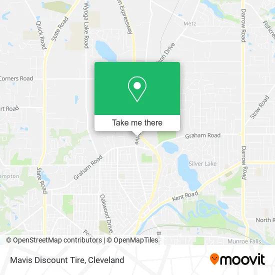 Mavis Discount Tire map