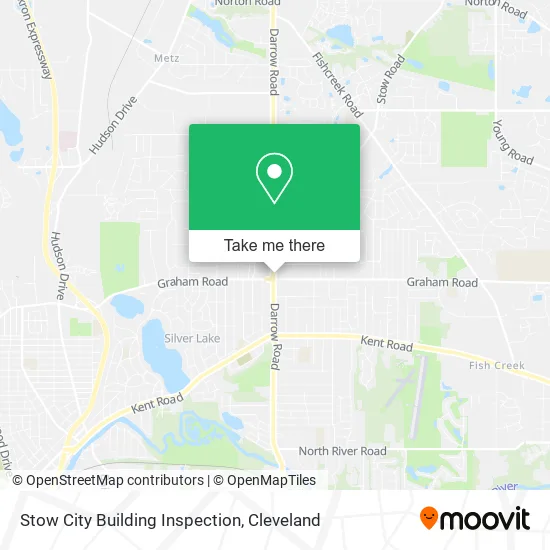 Stow City Building Inspection map