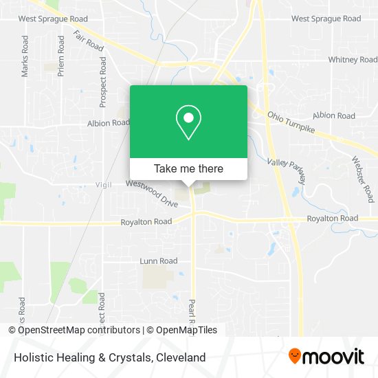 Holistic Healing & Crystals map