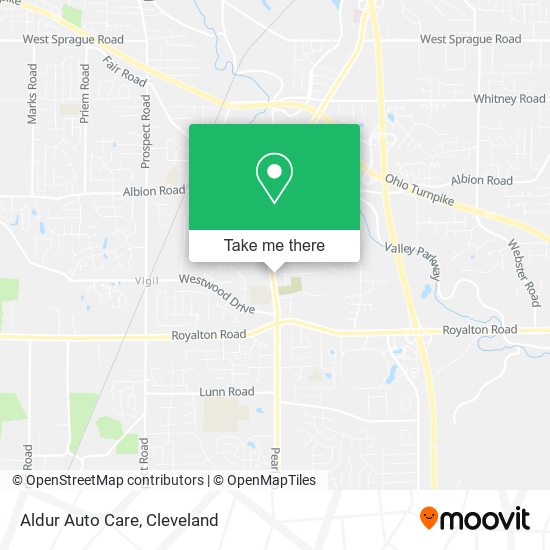 Mapa de Aldur Auto Care