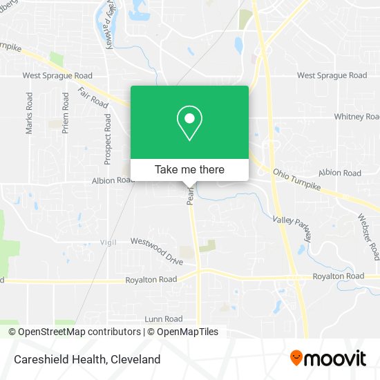 Careshield Health map