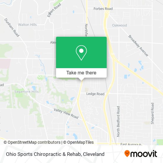 Ohio Sports Chiropractic & Rehab map