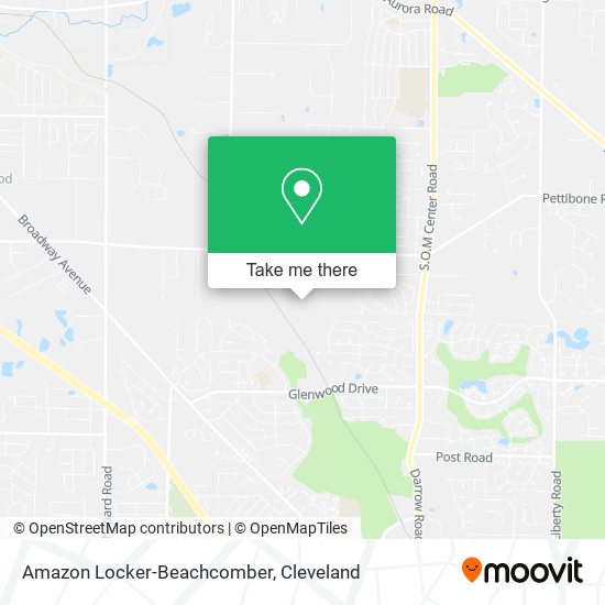 Amazon Locker-Beachcomber map