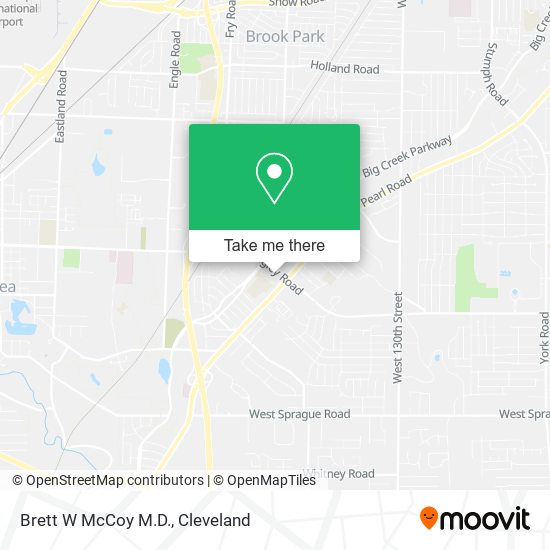 Mapa de Brett W McCoy M.D.