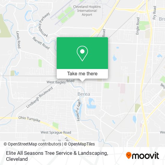 Elite All Seasons Tree Service & Landscaping map