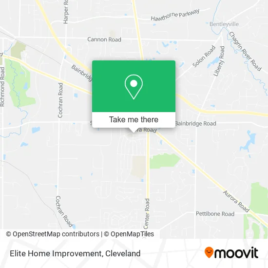 Elite Home Improvement map