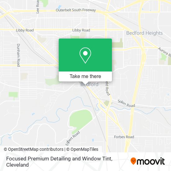 Focused Premium Detailing and Window Tint map