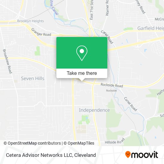 Mapa de Cetera Advisor Networks LLC