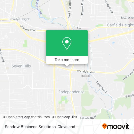 Sandow Business Solutions map