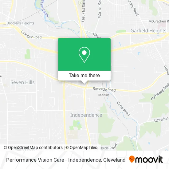 Mapa de Performance Vision Care - Independence