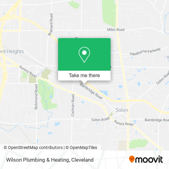 Wilson Plumbing & Heating map